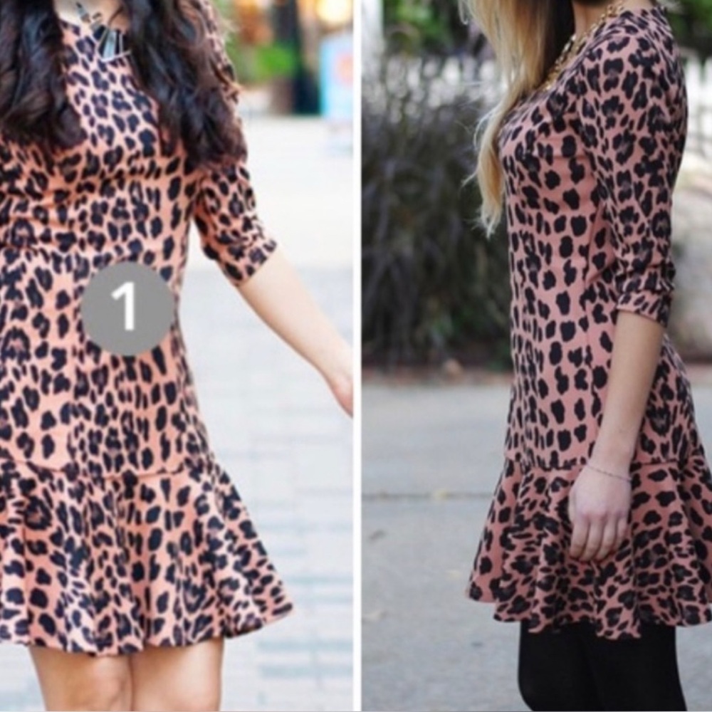 Vestique NWT animal print dress Size S